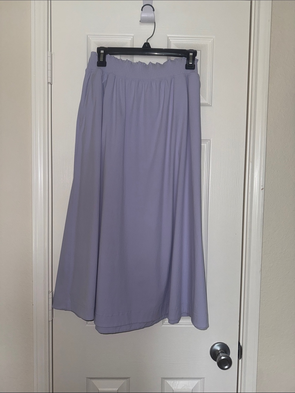 lululemon athletica Lavender Smocked-Waist Maxi Skirt